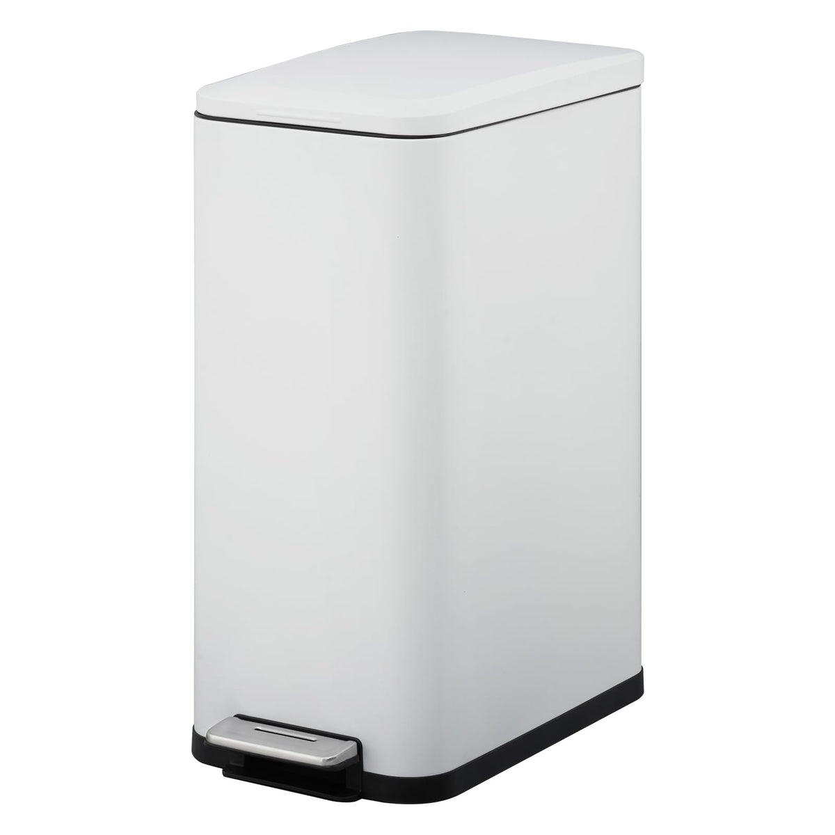 13.2 Gallon Stainless Steel Step Trash Can with Lid S2776