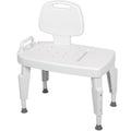 Universal Transfer Bench for Bathtubs & Showers, 350lb Weight Capacity, Adjustable Legs Q8189