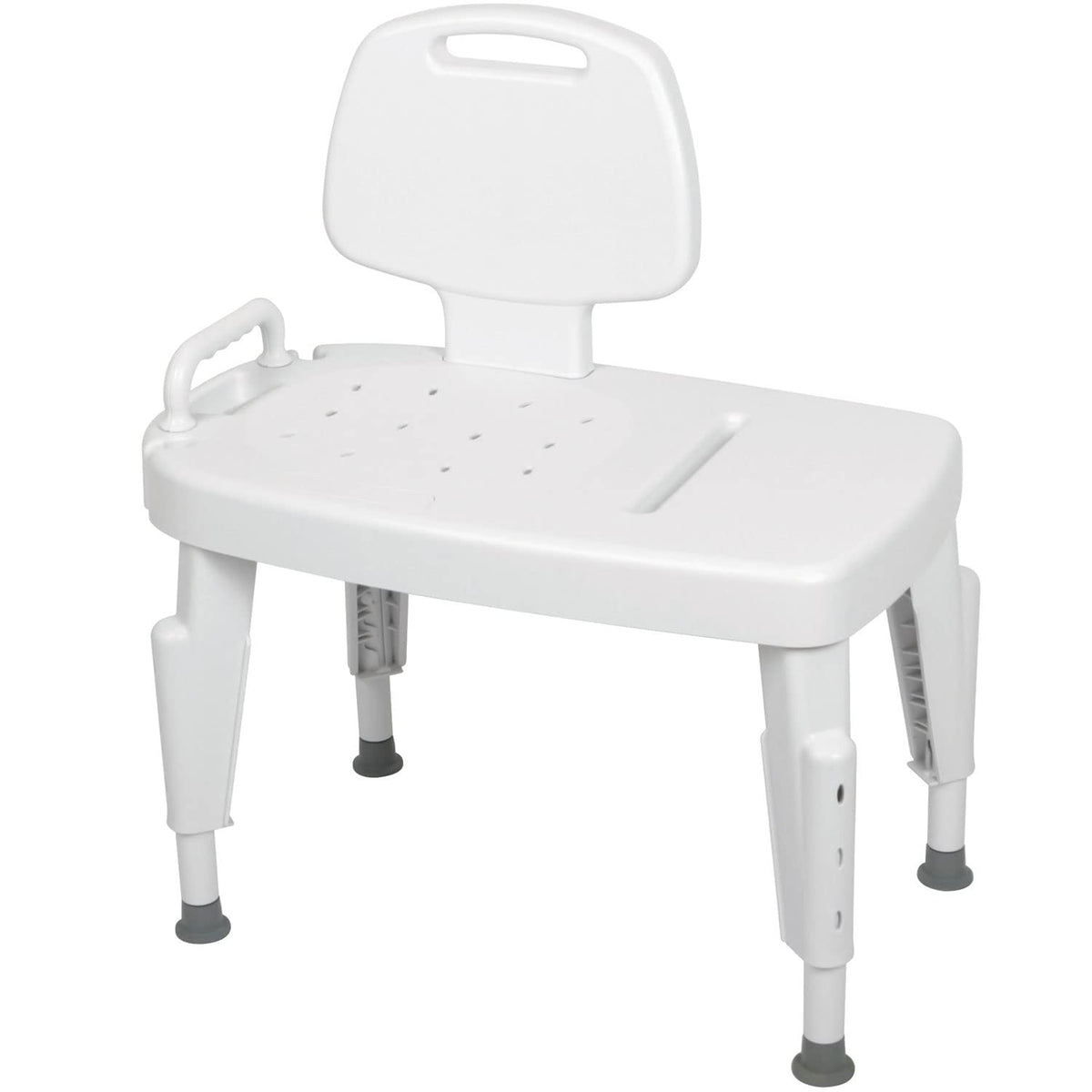 Universal Transfer Bench for Bathtubs & Showers, 350lb Weight Capacity, Adjustable Legs Q8189