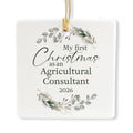 Ceramic 3-inch Square Ornament L27278