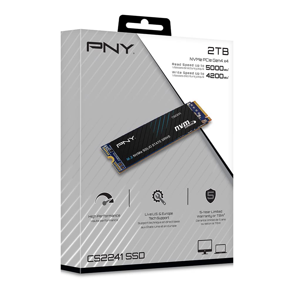 2TB PCIe Gen4 x4 NVMe M.2 2280 Internal SSD D32061