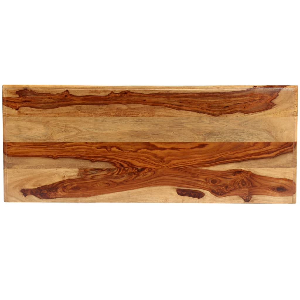 Solid Sheesham Wood Console Table Y485918