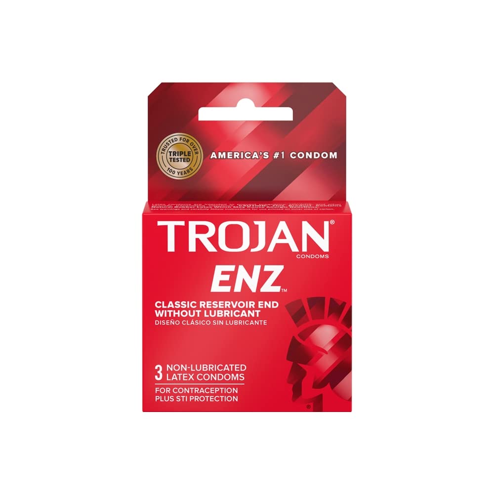 Non-Lubricated Latex Condoms 3 ct Pack of 2 N5659