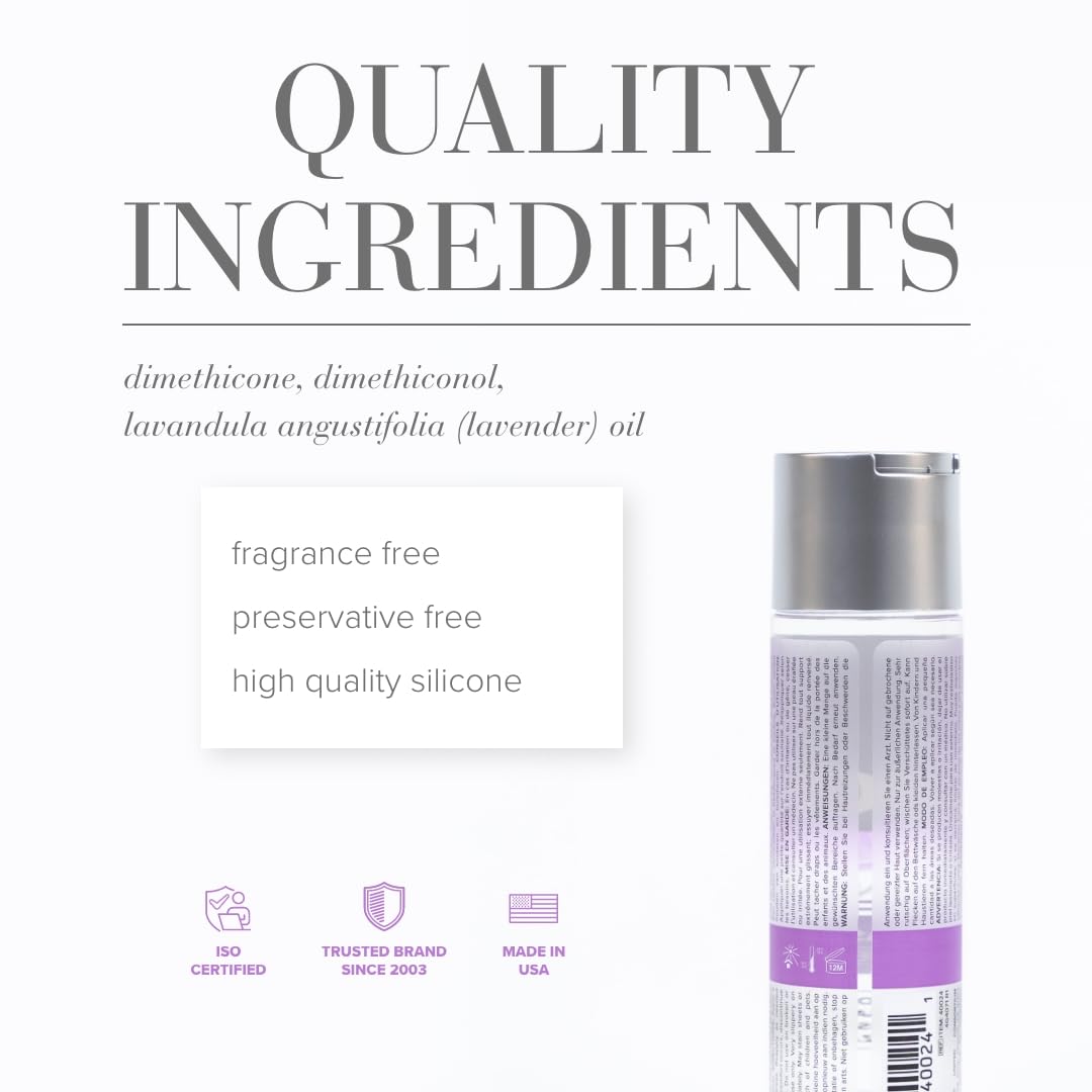 Fragrance Free Silicone Massage Oil 4 fl oz M7487