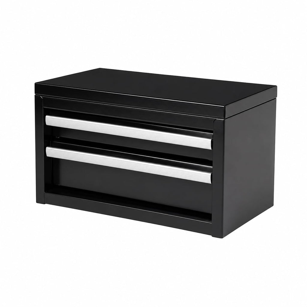 Mini 2-Drawer Steel Tool Box Black R894271