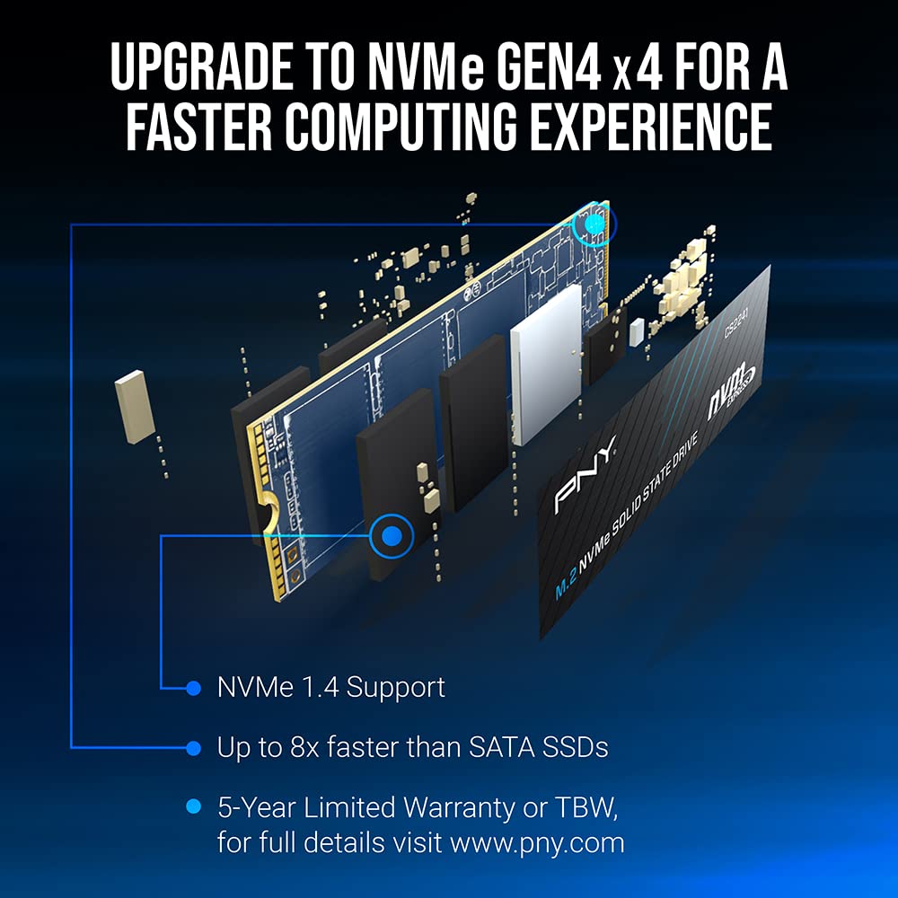 2TB PCIe Gen4 x4 NVMe M.2 2280 Internal SSD D32061