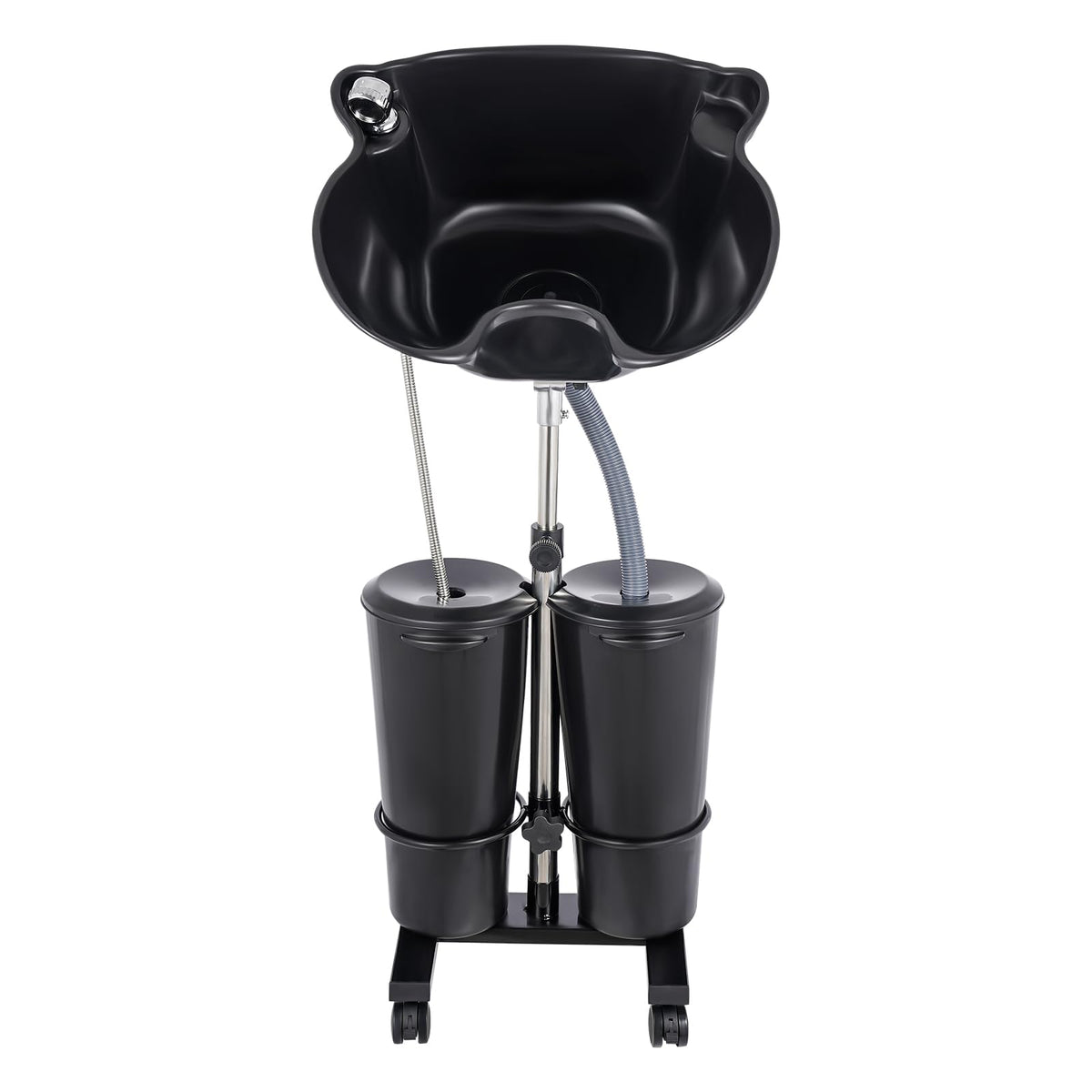 Portable Shampoo Bowl with Pump and 2 Water Tanks Y7002