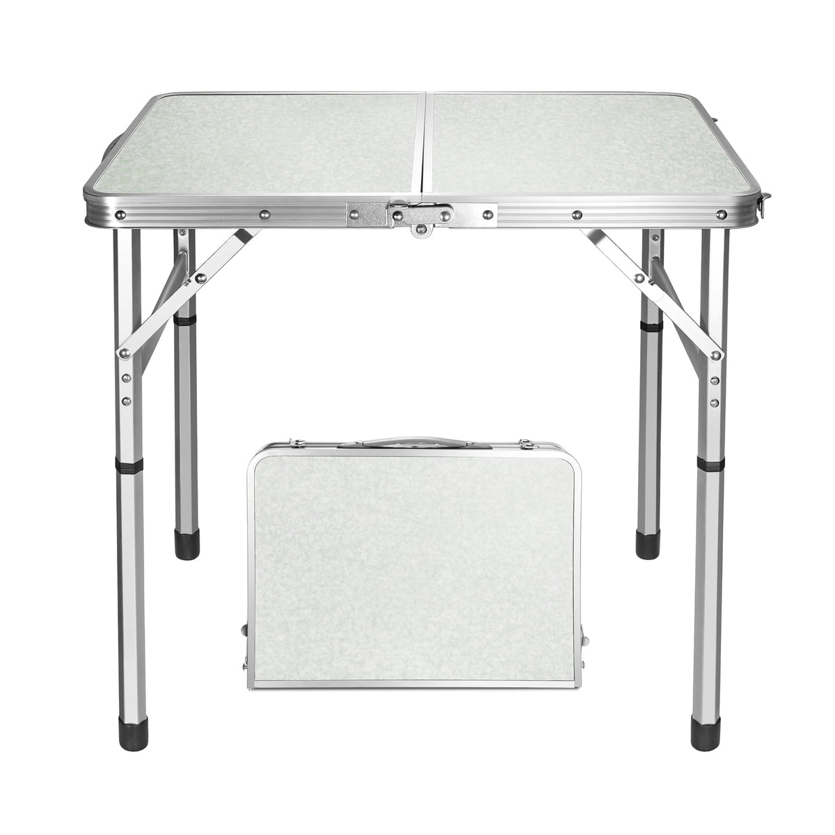 Folding Camping Table with Adjustable Legs Q152451