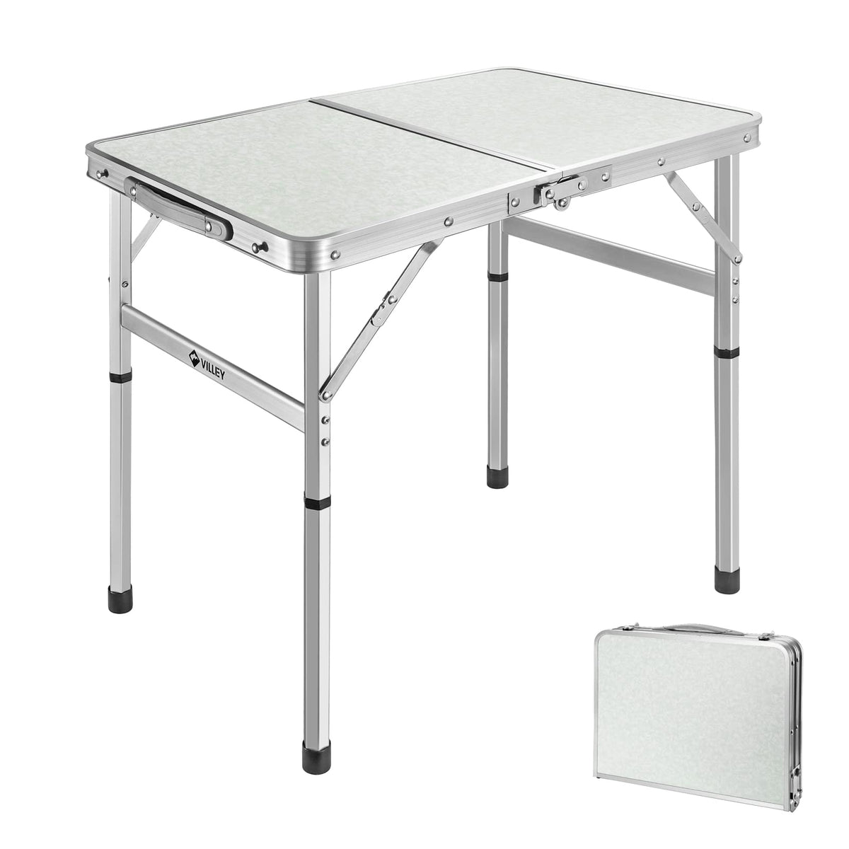 Folding Camping Table with Adjustable Legs Q152451