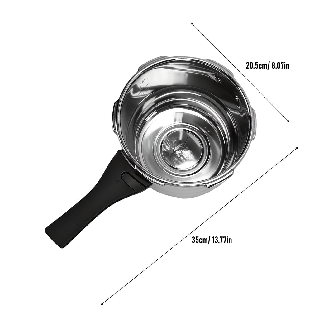 3L Stainless Steel Pressure Cooker Q287175