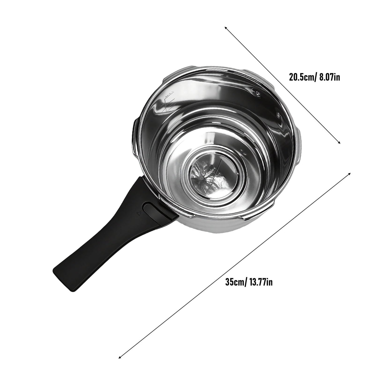 3L Stainless Steel Pressure Cooker Q287175