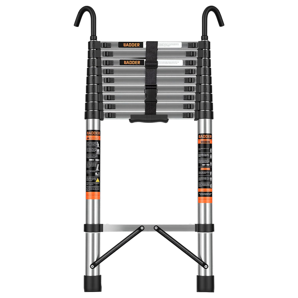 12.5 FT Telescoping Ladder with Hooks I57742