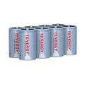 D Rechargeable Batteries 10000mAh NiMH 8-Pack J795