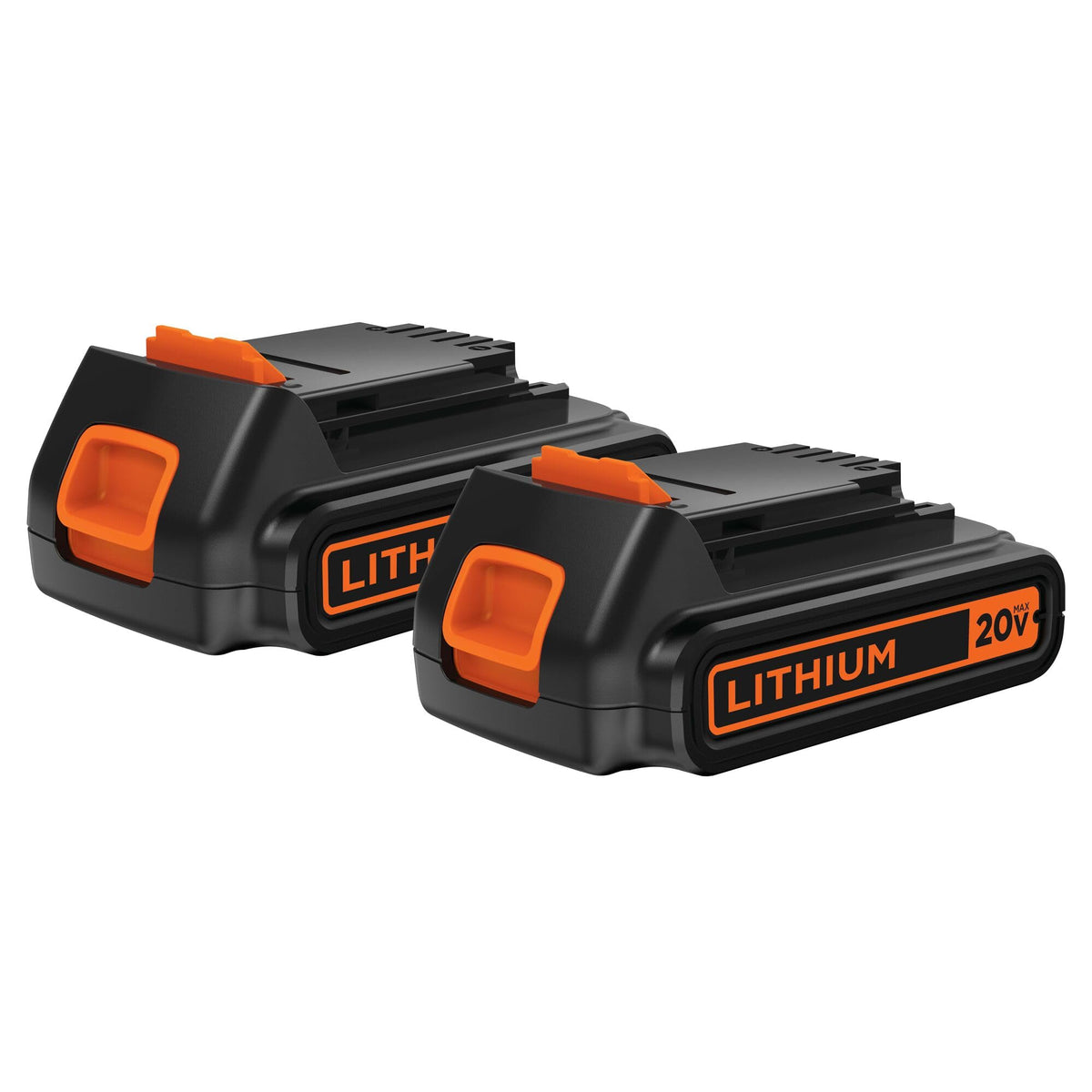 20V MAX 1.5 Ah Lithium Ion Battery, 2 Pack J94699