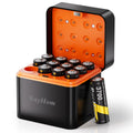 12 Pack Rechargeable AA Lithium Batteries with Charger Q4677