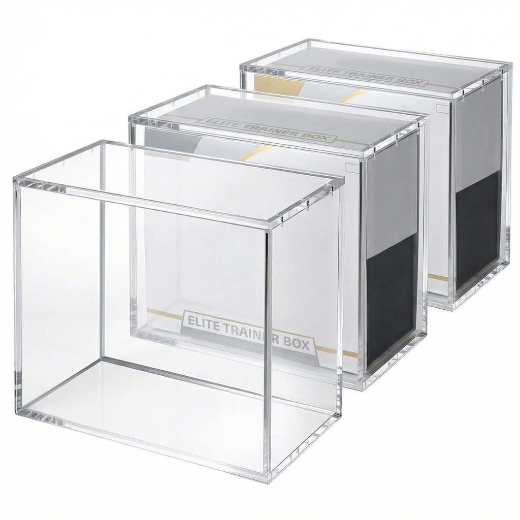 3 Pack Acrylic Elite Trainer Box Protector J995