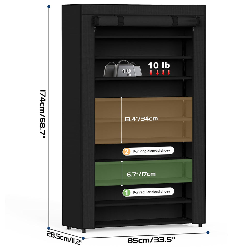 Shoe Rack with Cover X44035