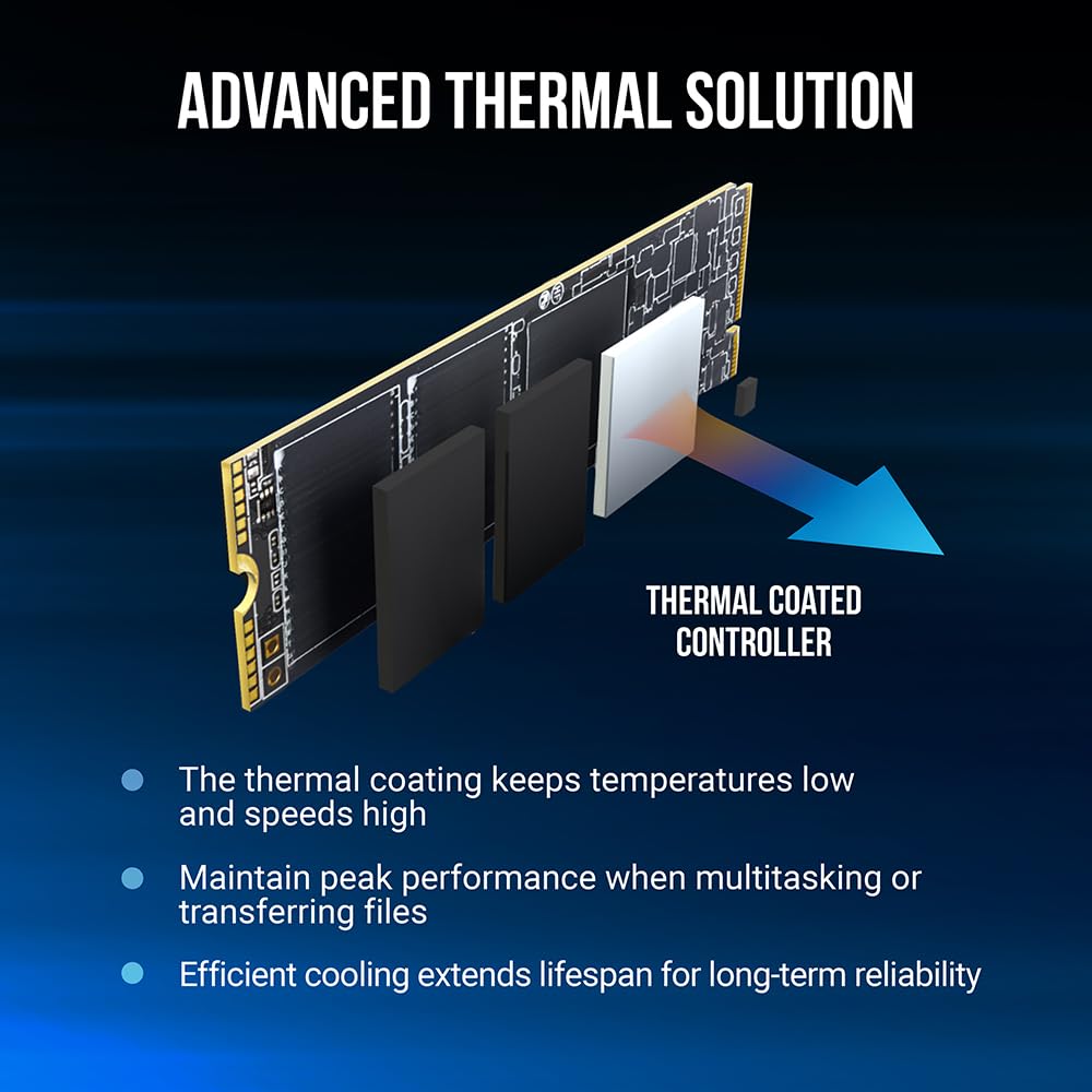 2TB PCIe Gen4 x4 NVMe M.2 2280 Internal SSD D32061