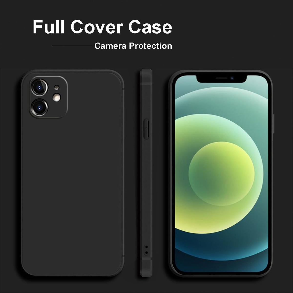 Black Protective Bumper Phone Case K749134