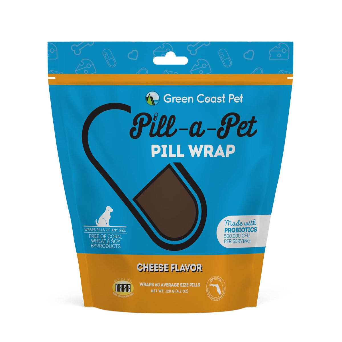 Cheese Flavor Dog Pill Wrap S6522