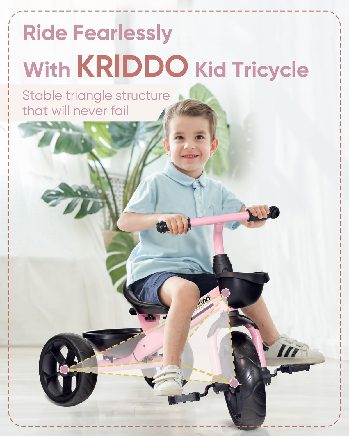 Kids Tricycle with Protective Gear Set G3335