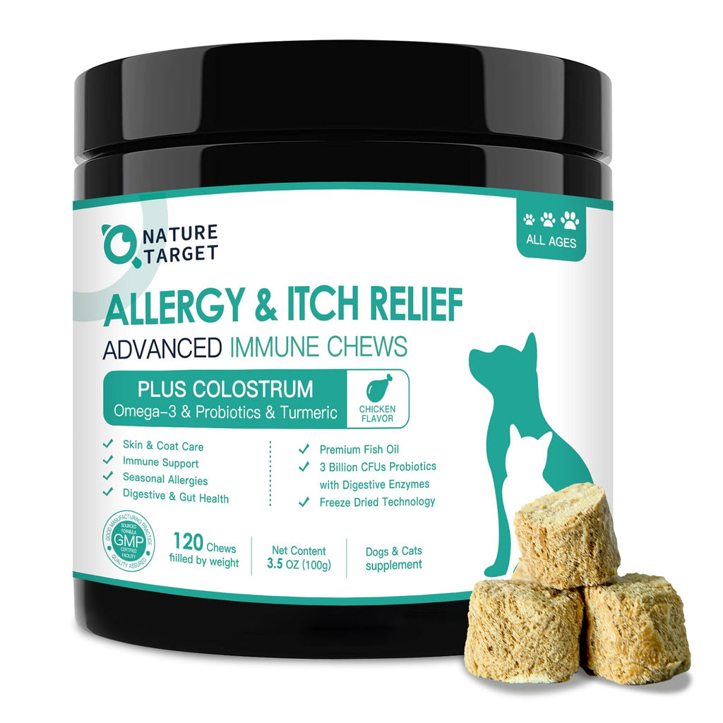 Dog Allergy Chews Real Chicken Freeze-Dried Q707682