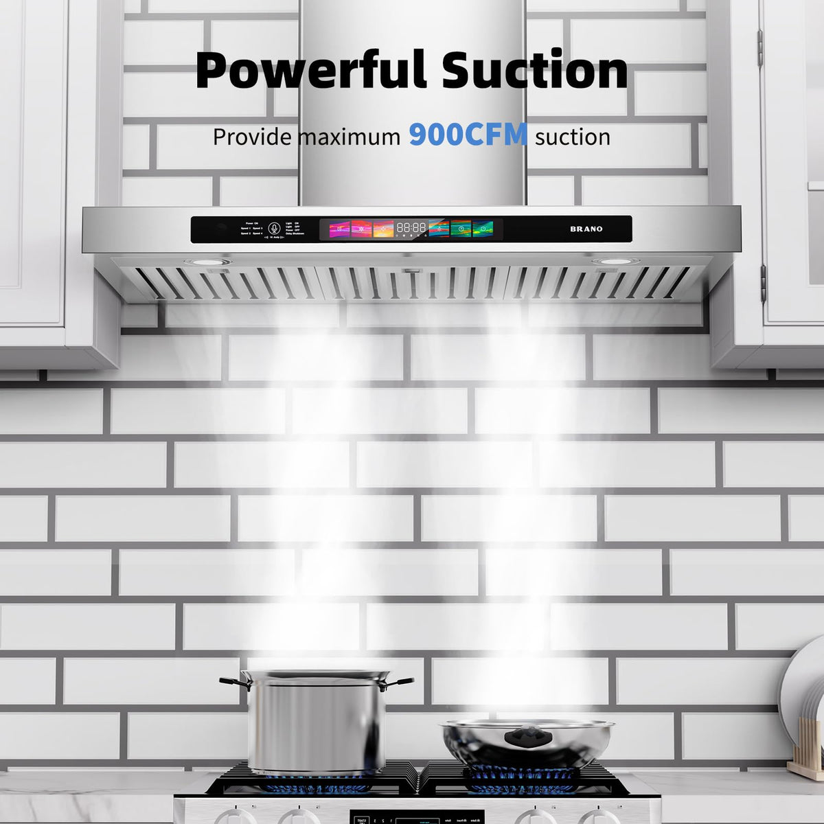 Wall Mount Range Hood 30 Inch 900 CFM Z680554