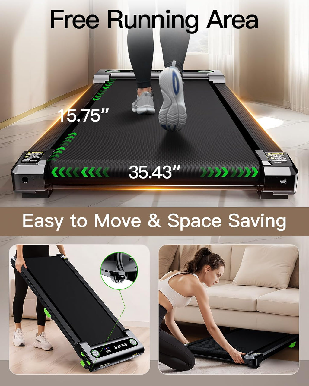Incline Walking Pad with Remote Control I502579