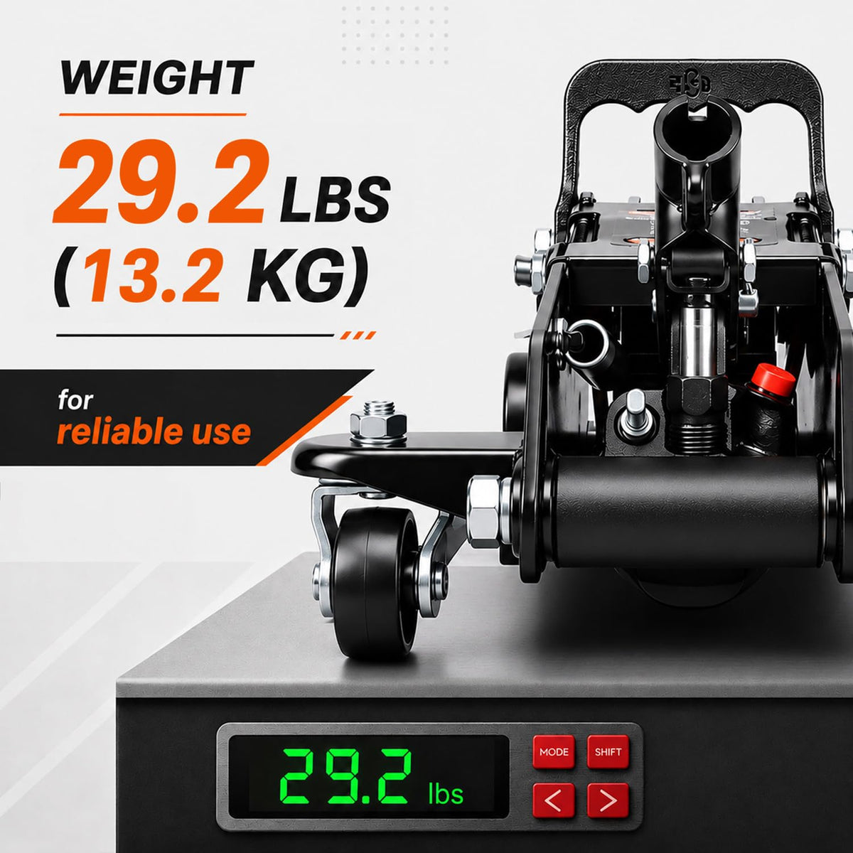 Low Profile Floor Jack 2.5 Ton Hydraulic Steel P7411