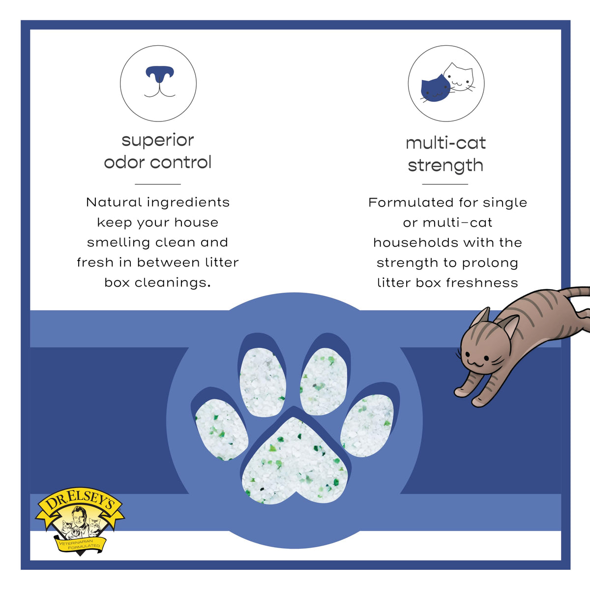 Senior Cat Litter 8lbs V5271