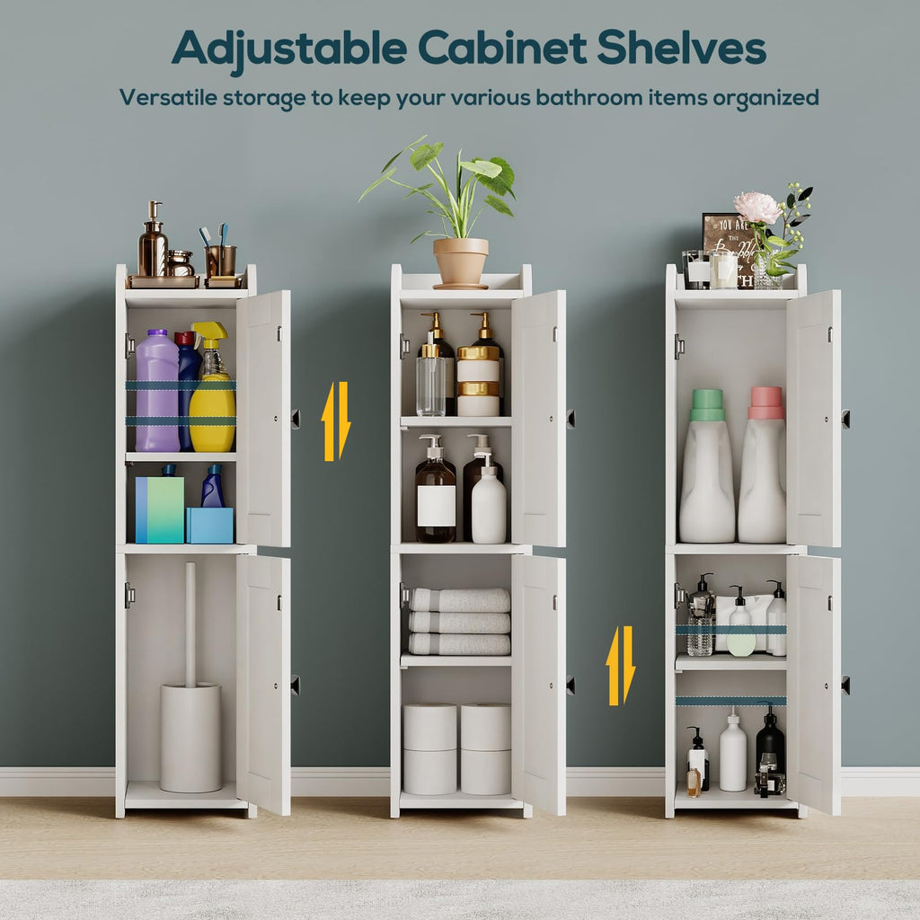 Small Bathroom Storage Cabinet with 2 Doors Y794