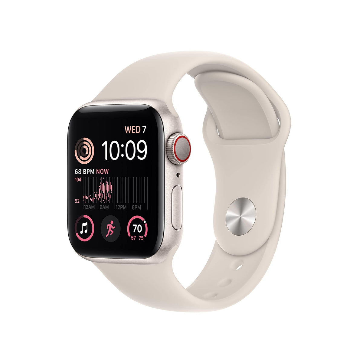 GPS + Cellular 40mm Starlight Aluminum Case with Sport Band Smartwatch D96416