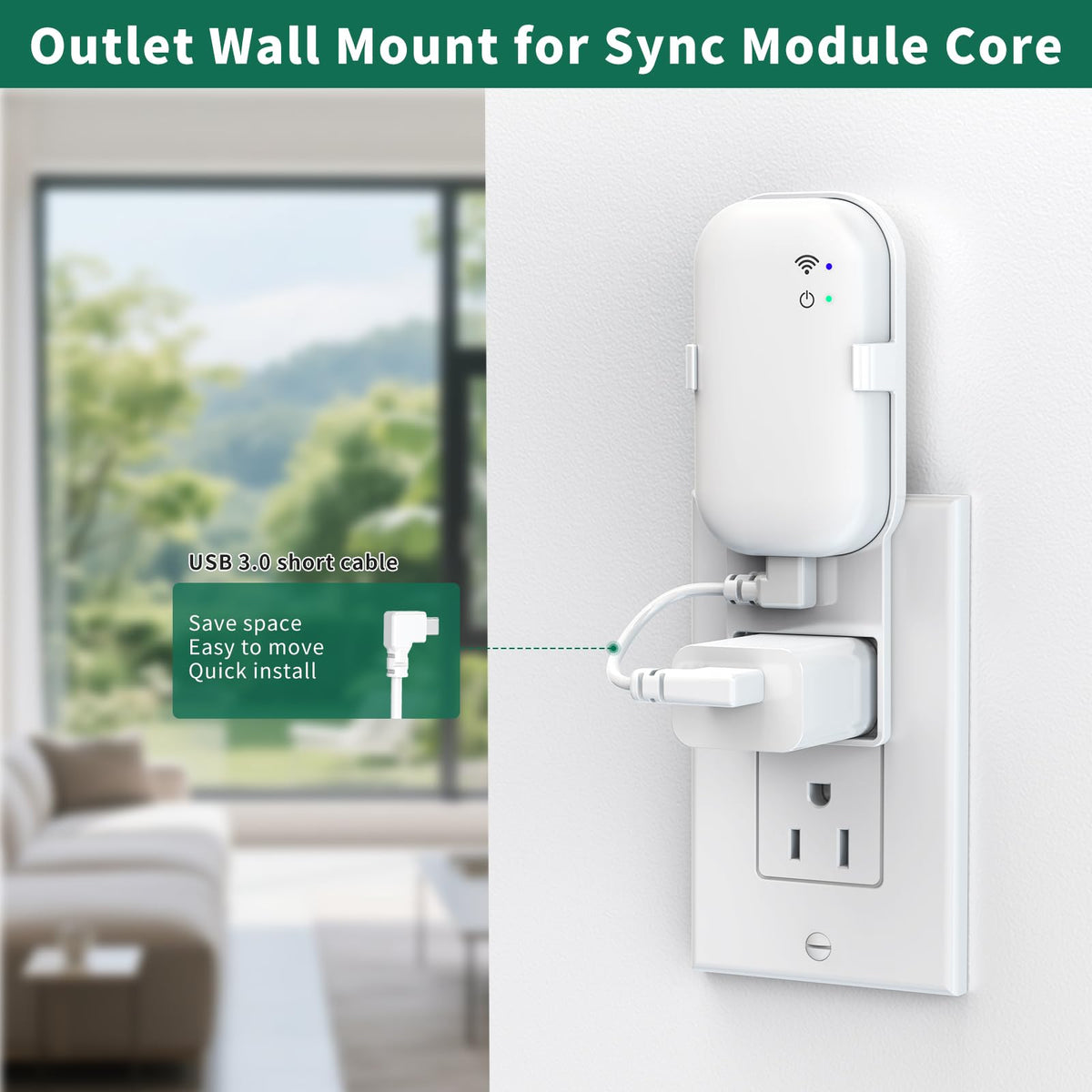 Wall Mount for Blink Sync Module Core R58083