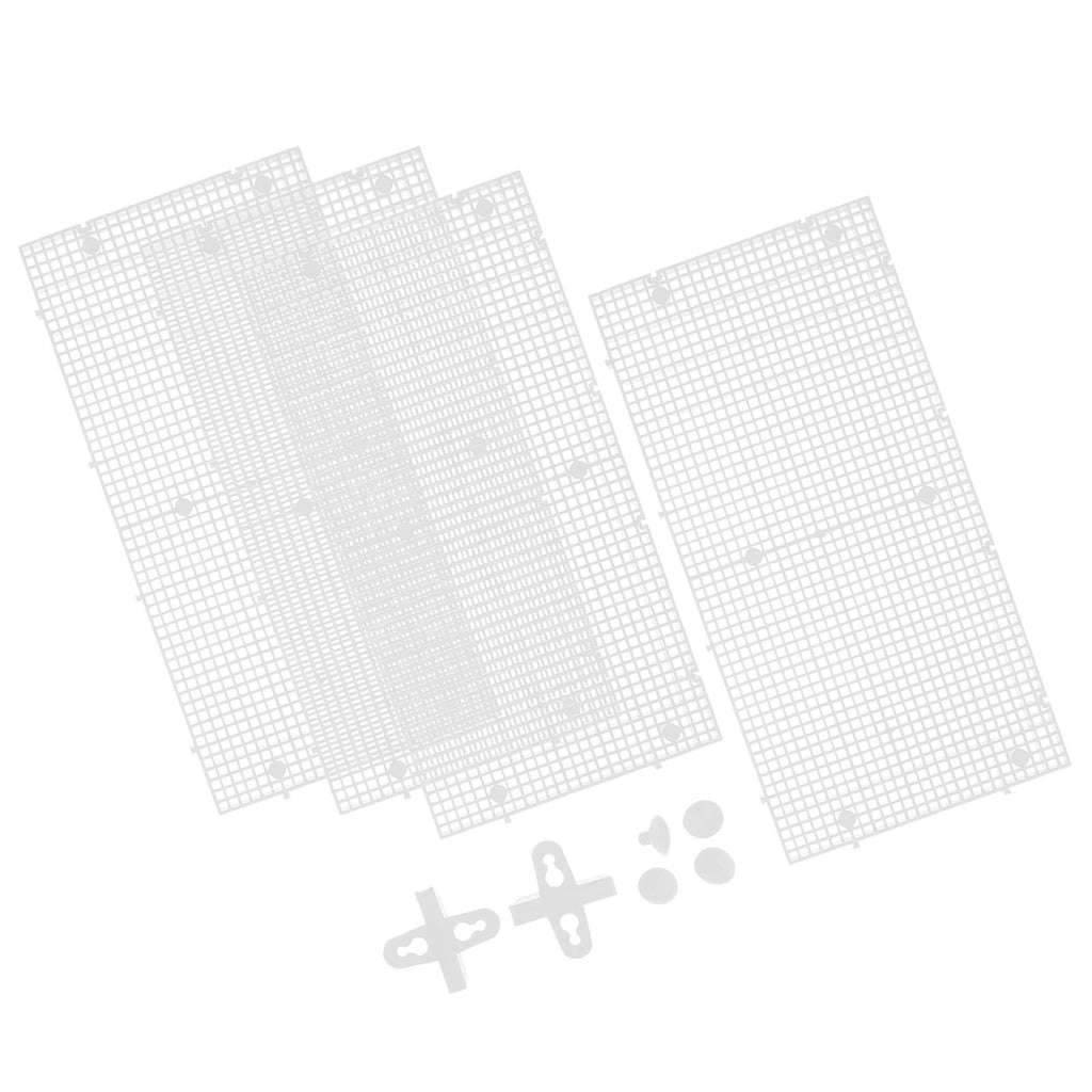 4pcs Cuttable Plastic Aquarium Tank Dividers with Suction Cups I7369