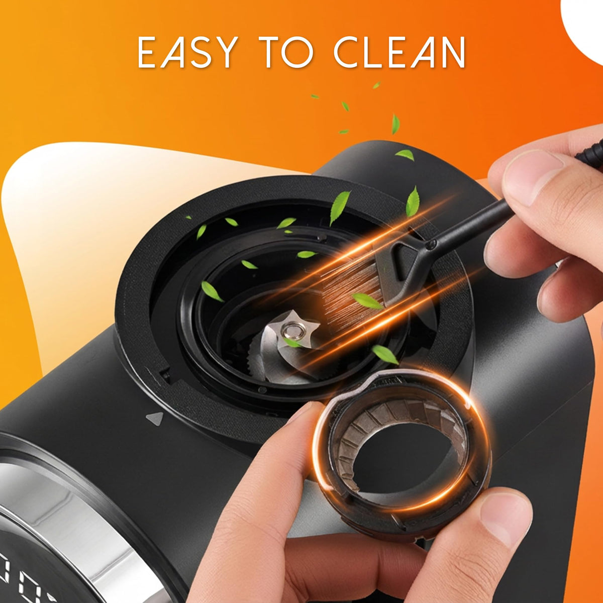 Conical Burr Electric Coffee Grinder with 30 Settings B5534