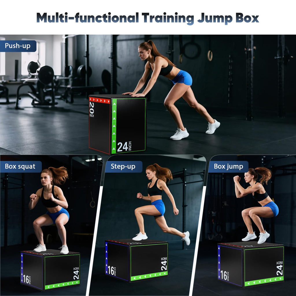 3 in 1 Plyometric Jump Box S658760