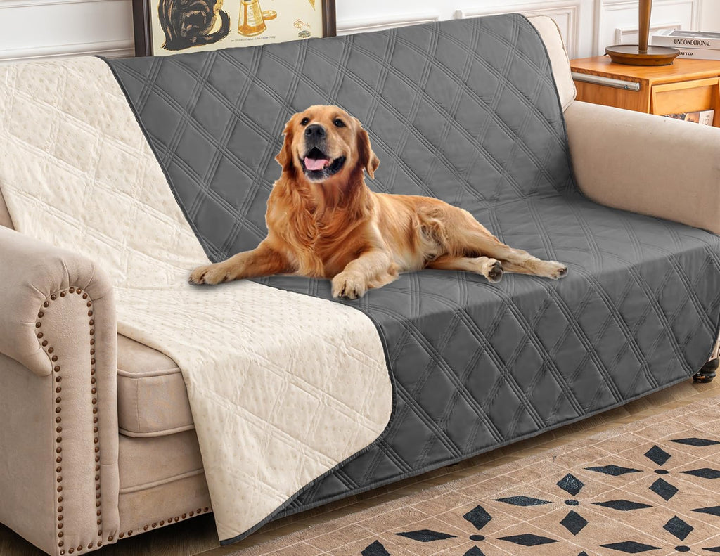 Waterproof Dog Bed Cover Pet Blanket with Anti-Slip Back P374156
