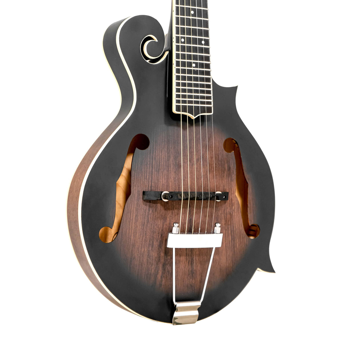 F-style Mando-Guitar with Pickup and Hard Foam Case E7403