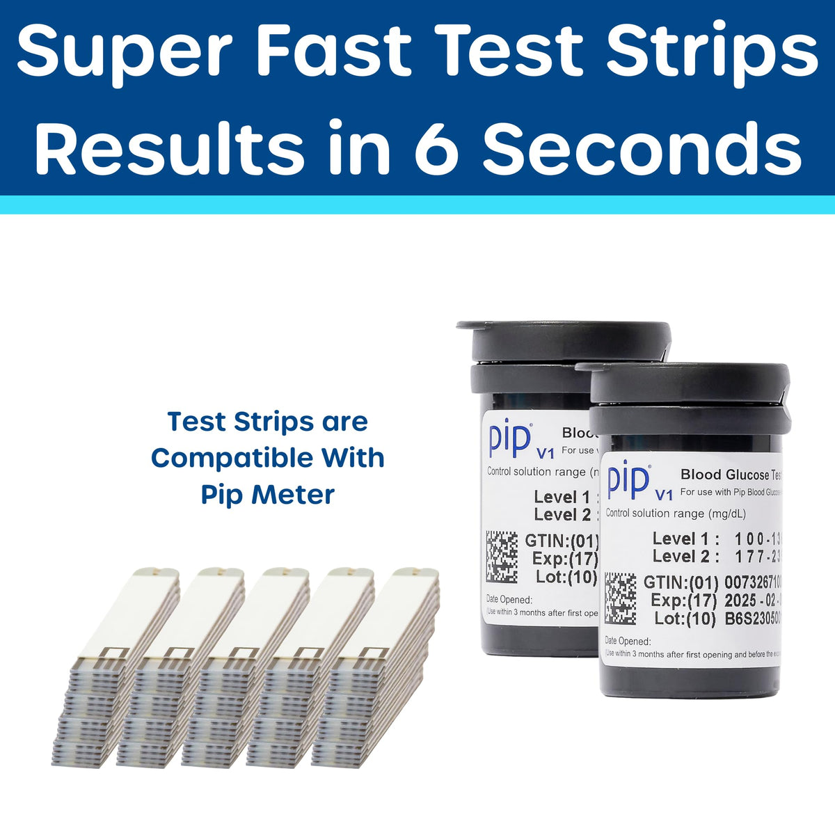 Blood Glucose Test Strips and Lancets 100 Count 30G 1.0mm S946
