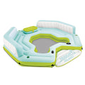 Inflatable Island Float with Built In Cooler and Cup Holder E40580