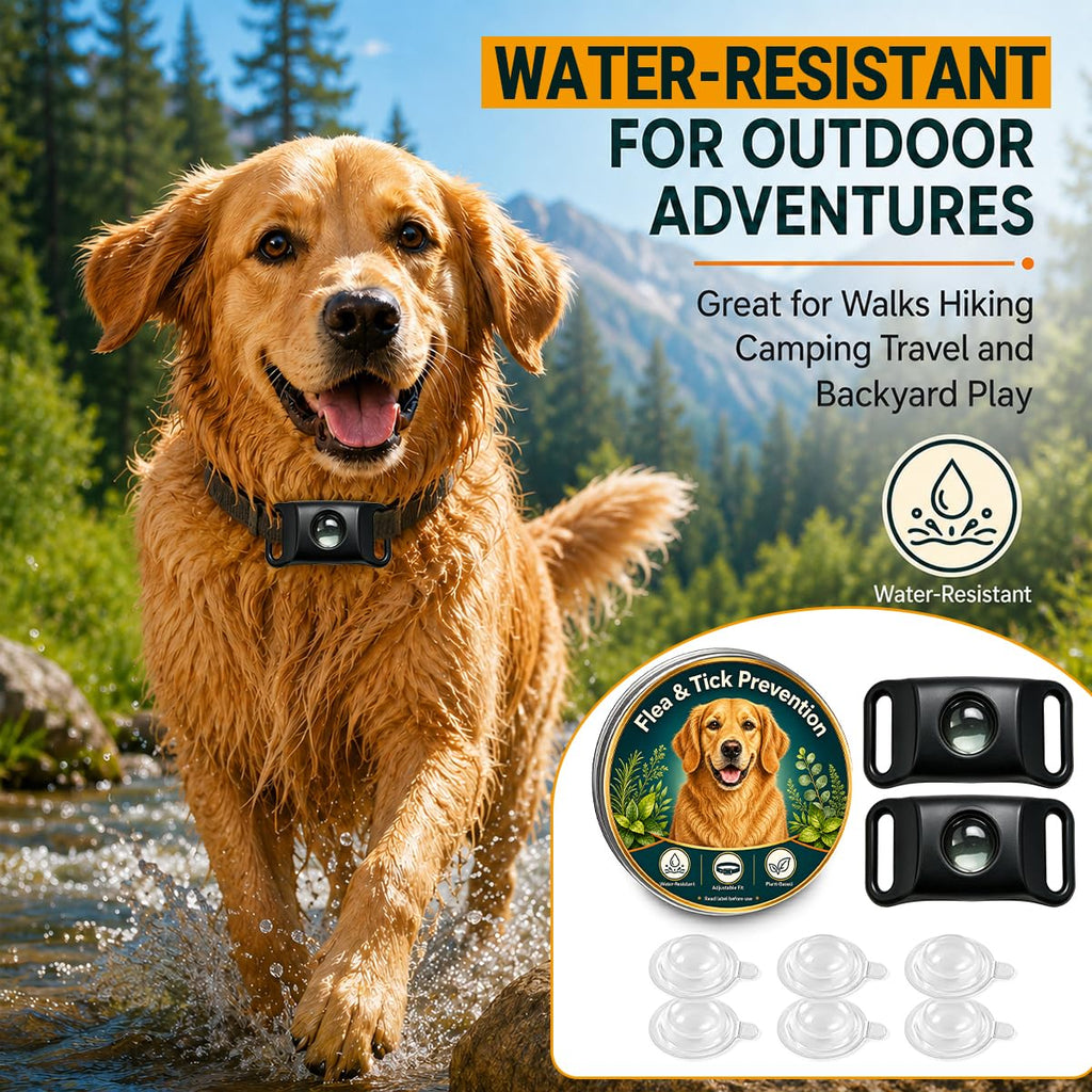 Flea and Tick Prevention Pendant for Dogs S5119