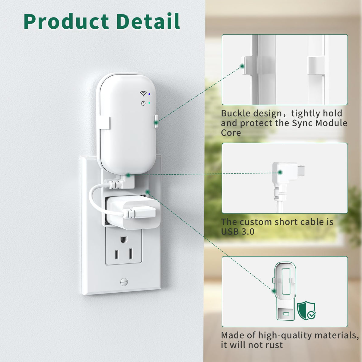 Wall Mount for Blink Sync Module Core R58083