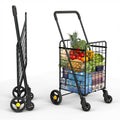 Black Foldable Lightweight Utility Cart E354776