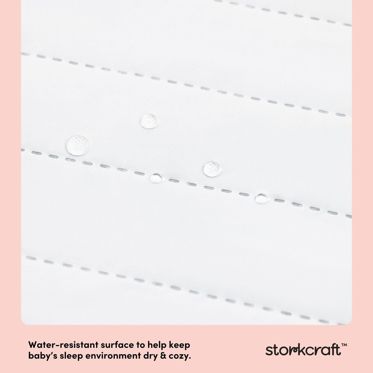 6-Inch Water-Resistant Baby Crib & Toddler Mattress J298492