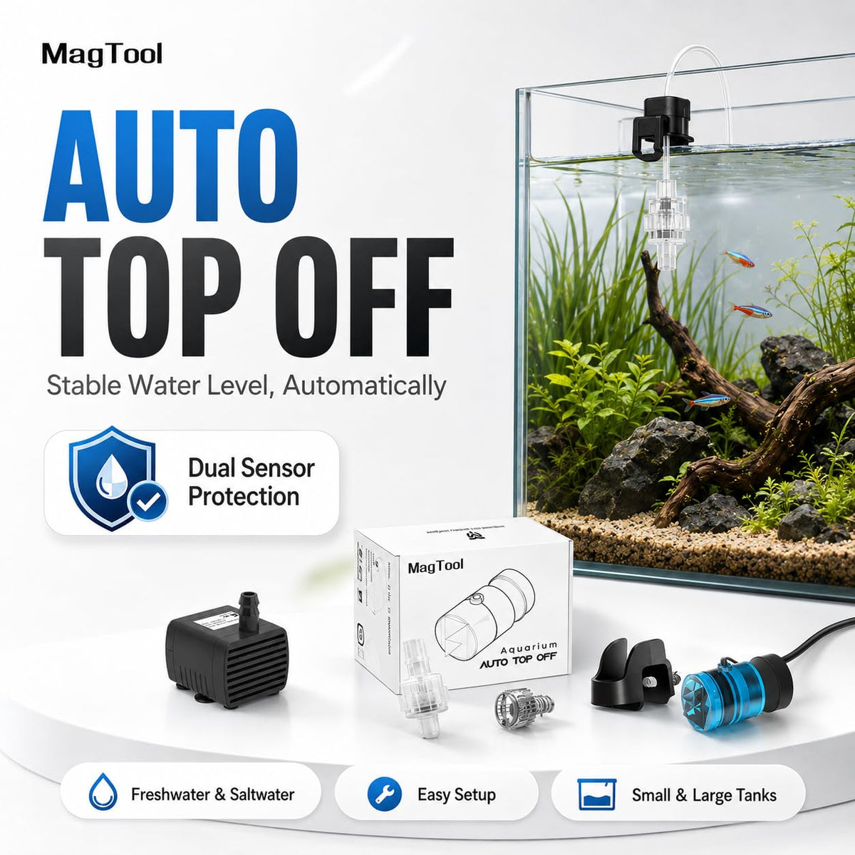 Auto Top Off System with Dual Optical Sensor H667