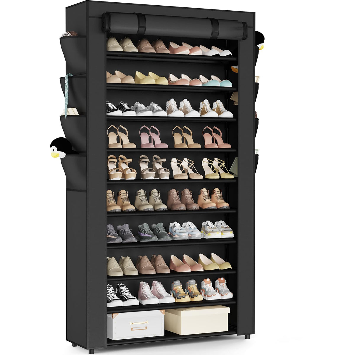 Shoe Rack with Cover X44035