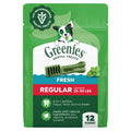Natural Dental Dog Treats Fresh Mint Flavor 12 Count P182