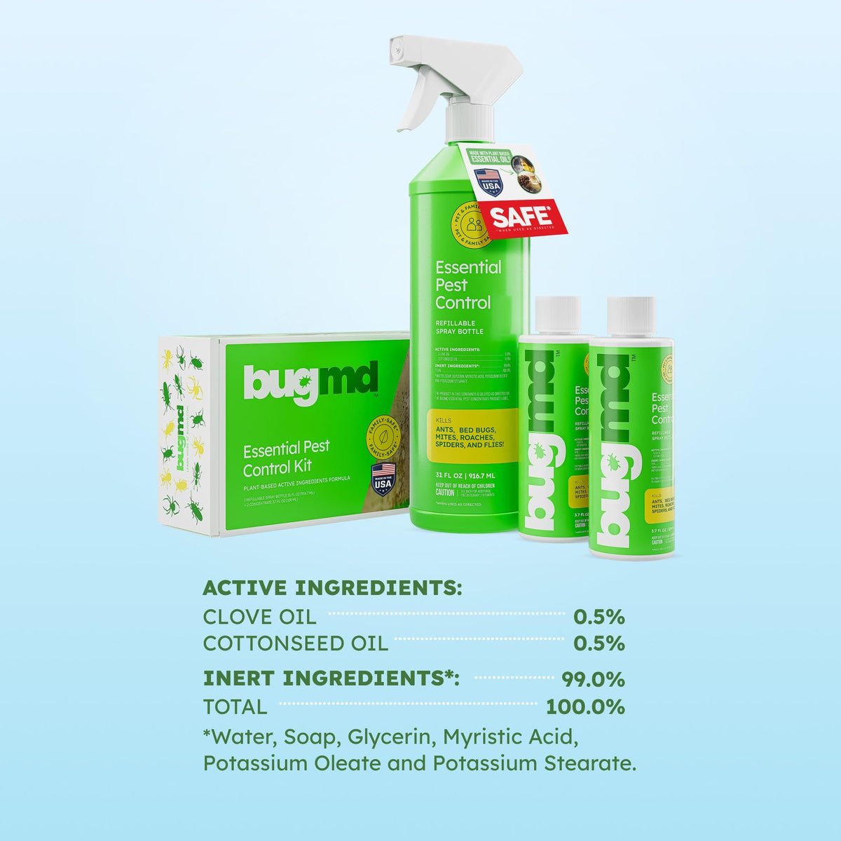 Pet Safe Bed Bug Roach and Ant Killer 64 oz W21593