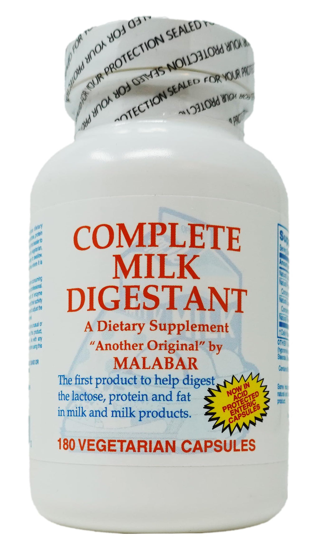 Milk Digestant 180 Count U92137