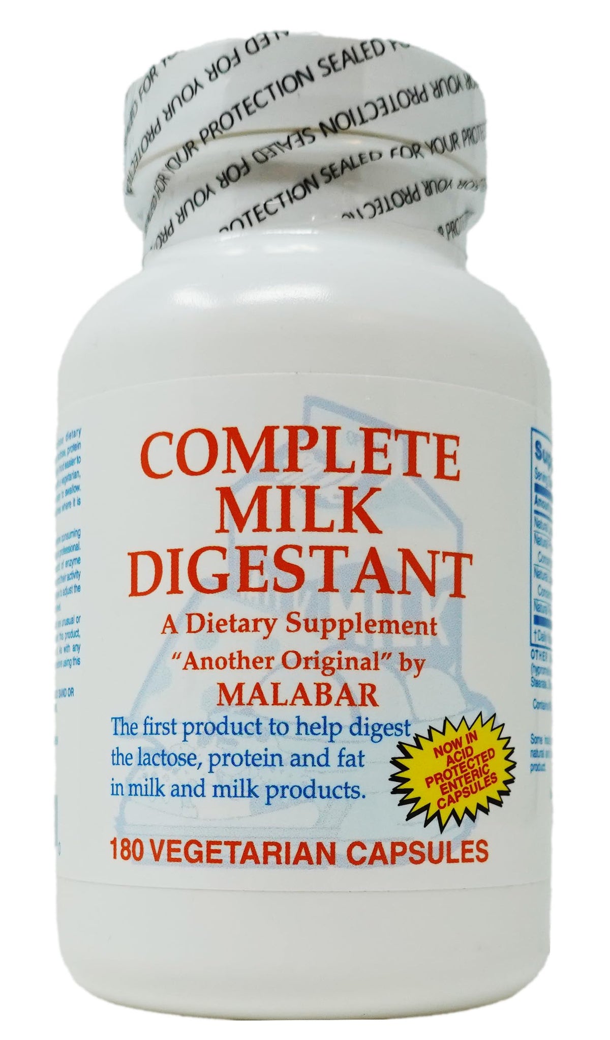 Milk Digestant 180 Count U92137
